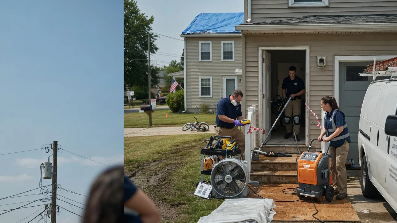 Water Damage Repair in Bellevue, NE near me